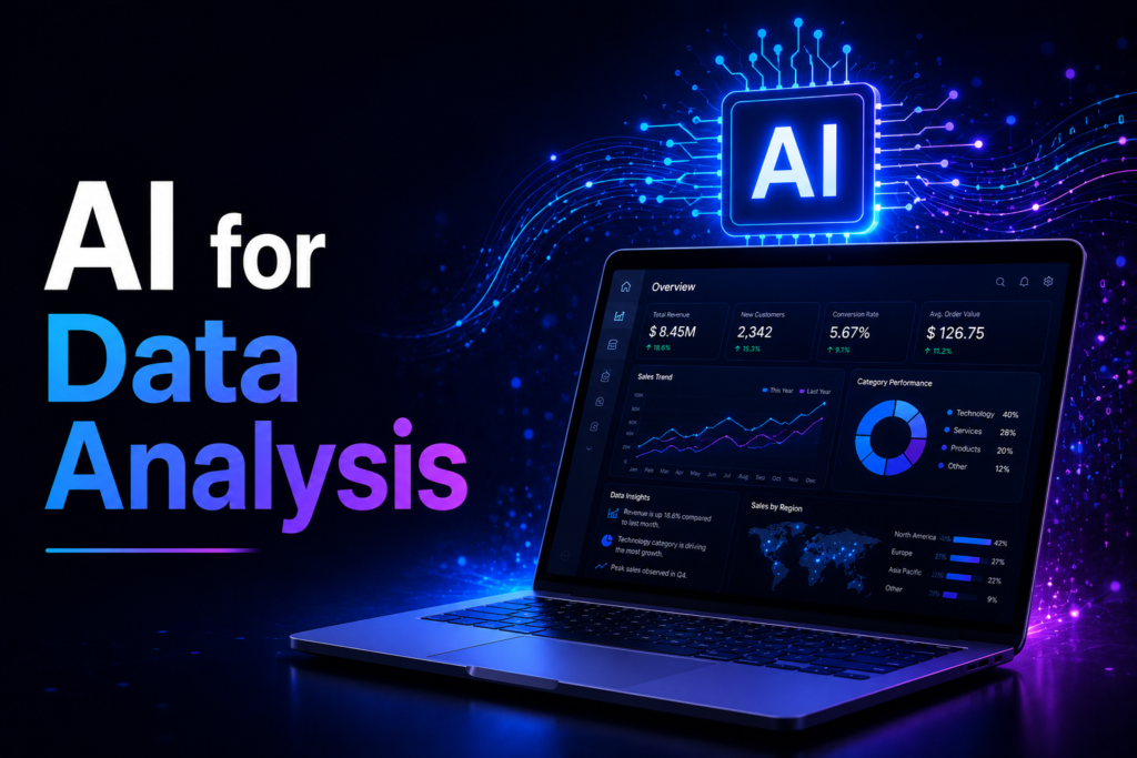 Using AI for Data Analysis using AI for data analysis