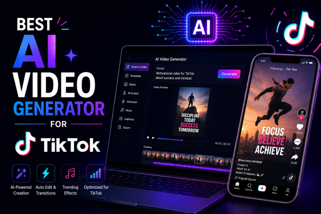 Best AI Video Generator for TikTok