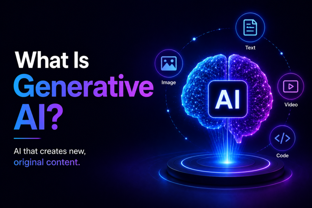 how does generative ai work