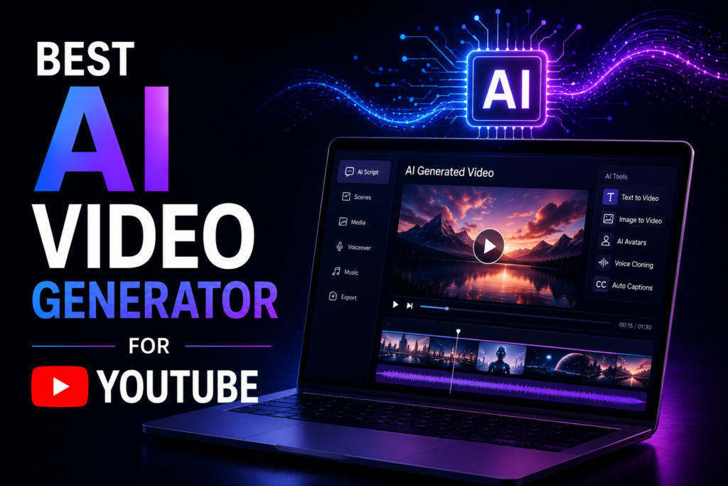 Best AI Video Generator for YouTube best AI video generator for YouTube