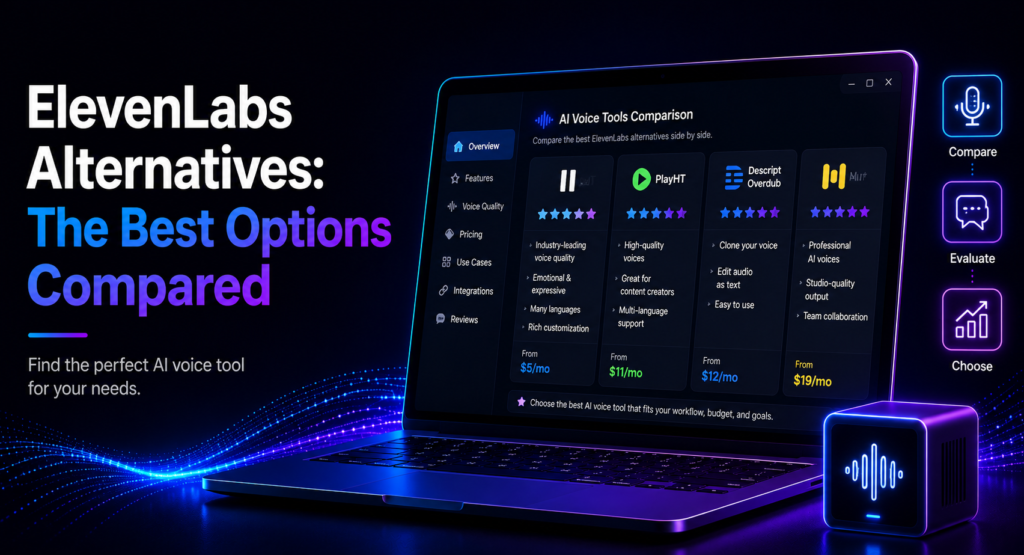 ElevenLabs Alternatives (2026): 10 Options Compared by Price & Voice Quality ElevenLabs Alternatives