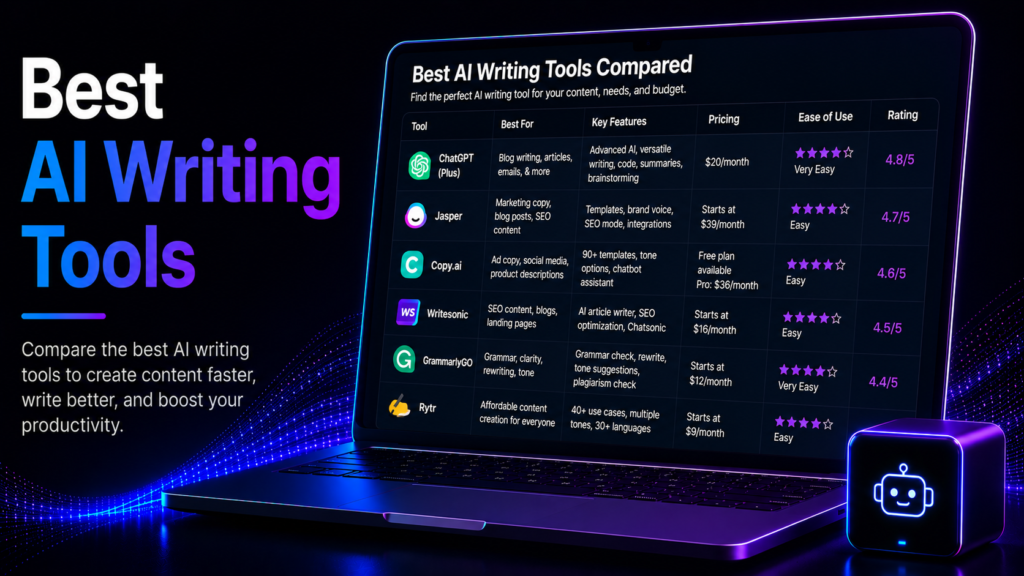 Best AI Writing Tools: Top Picks by Use Case Best AI Writing Tools