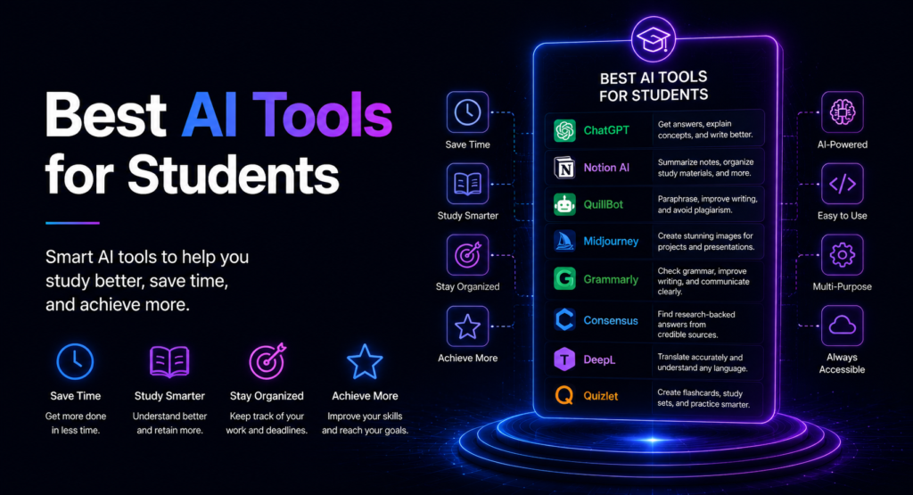 Best AI Tools for Students (for Studying, Not Cheating)